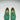 Women's Penny Driving Loafers, emerald embossed suede-3
