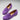 Women's Penny Loafers Leather Sole, purple suede-1