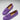 Women's Tasselled Driving Loafers, purple embossed suede-1