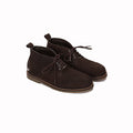 Hugo Mens Leather Boots Choco Brown-1