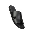 Wesley Men's H Dotted Style Leather Slipper-5
