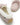 Women's slippers, sheepskin, ice pink suede-3