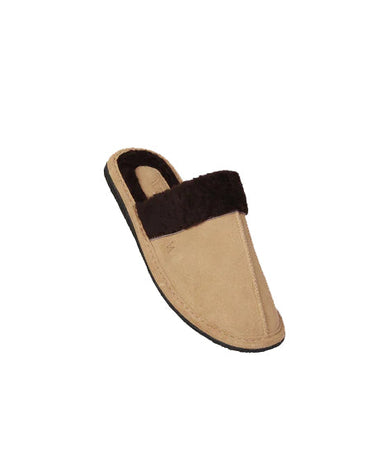 Dahlia Women's Fashion Cow Split Leather Fur Mules-5