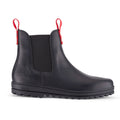 Busby Men's Winter Chelsea Boot, Black Leather-0
