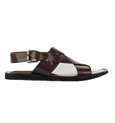 Makar Mens Cowhide Genuine Eco Leather Sandals-0