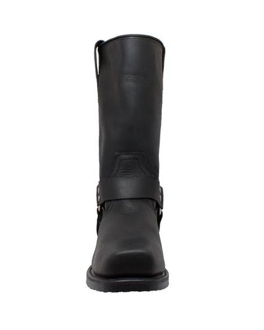 Men's 13" Harness Boot Black Leather Boots-3