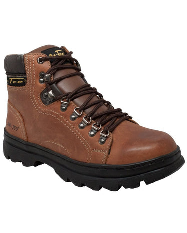 Men's 6" Hiker Brown Leather Boots-0