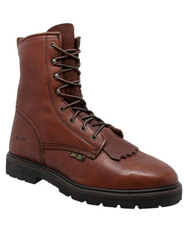 Men's 9" Chestnut Packer Leather Boots-0