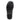 Mens Black Nylon Zipper Winter Leather Boots-1