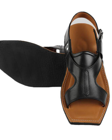 Salika Mens Cowhide Genuine Eco Leather Sandals-1