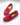 Women's Penny Driving Loafers, red suede-1