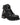 Women's 6" Black Lace Zipper Boot Leather Boots-1