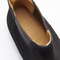 Black Suede Chelsea Boots, Welted Leather Sole-3