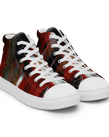 Gianneli Colours Handmade Men’s High Top Canvas Shoes-6