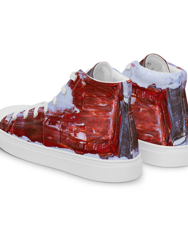 Gianneli Colours Handmade Men’s High Top Canvas Shoes-2