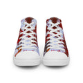 Gianneli Colours Handmade Men’s High Top Canvas Shoes-7