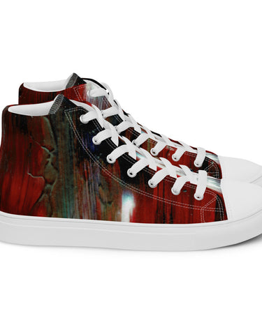 Gianneli Colours Handmade Men’s High Top Canvas Shoes-4