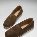 Tyre Sole Espadrilles, brown suede-1
