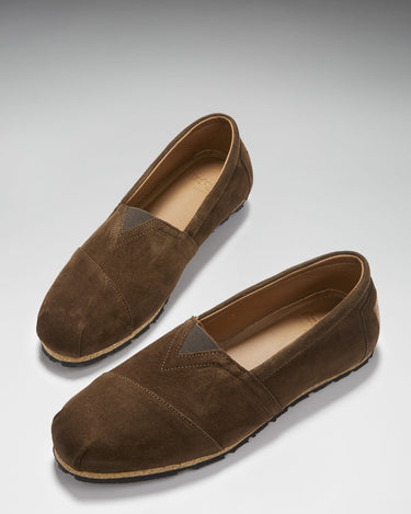 Tyre Sole Espadrilles, brown suede-1
