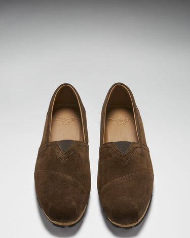 Tyre Sole Espadrilles, brown suede-2