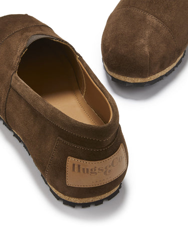 Tyre Sole Espadrilles, brown suede-3