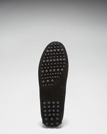 Driving Loafers, black suede-3