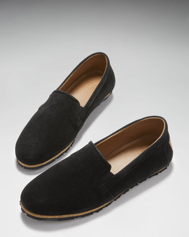 Tyre Sole Espadrilles, black suede-1
