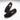 Laced Driving Loafers, black suede-1