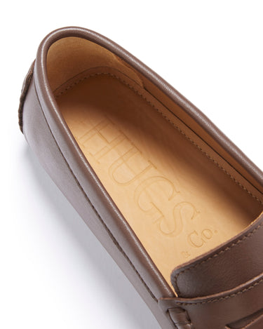 Penny Driving Loafers, brown leather-4