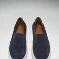 Slip-on Sneakers, navy blue suede-2