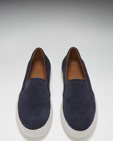 Slip-on Sneakers, navy blue suede-2