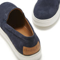 Slip-on Sneakers, navy blue suede-3