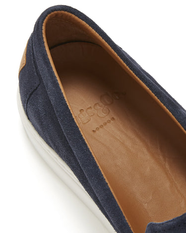 Slip-on Sneakers, navy blue suede-4