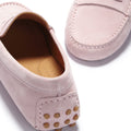 Women's Penny Driving Loafers, ice pink suede-4
