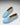 Women's Penny Driving Loafers, blue embossed suede-1