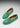 Women's Penny Driving Loafers, emerald embossed suede-1