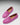 Women's Penny Driving Loafers, pink embossed suede-1