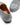 Women's Penny Loafers Leather Sole, slate grey suede-3
