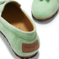 Women's Tasselled Espadrilles, lagoon green suede-3
