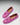 Women's Tasselled Driving Loafers, pink embossed suede-1
