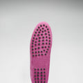 Women's Tasselled Driving Loafers, pink embossed suede-2