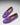 Women's Tasselled Driving Loafers, purple embossed suede-1