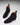 Women's Black Suede Chelsea Boots, Welted Leather Sole-2