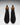 Women's Black Suede Chelsea Boots, Welted Leather Sole-1