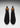 Women's Black Suede Chelsea Boots, Welted Leather Sole-1
