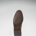 Women's Tobacco Suede Chelsea Boots, Welted Leather Sole-3