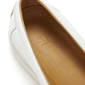 Women's Slip-On Sneakers, white leather-4
